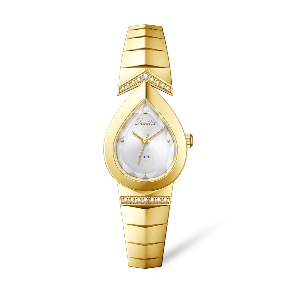 TEARDROP CRYSTAL WATCH