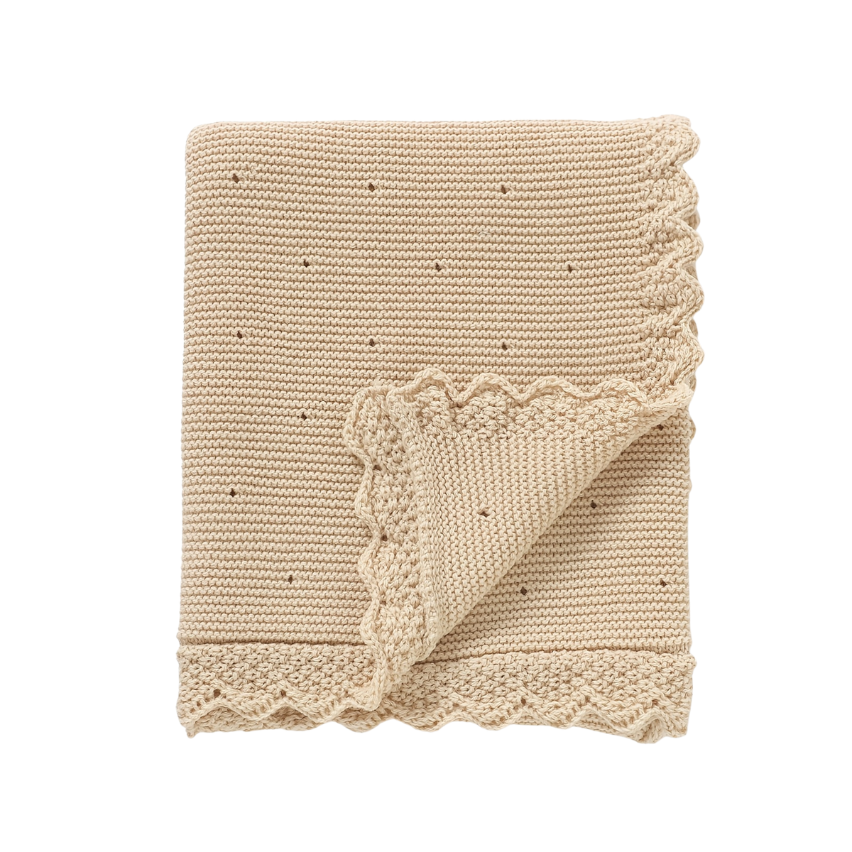 Knitted Lace Blanket
