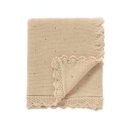Knitted Lace Blanket
