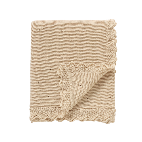 Knitted Lace Blanket