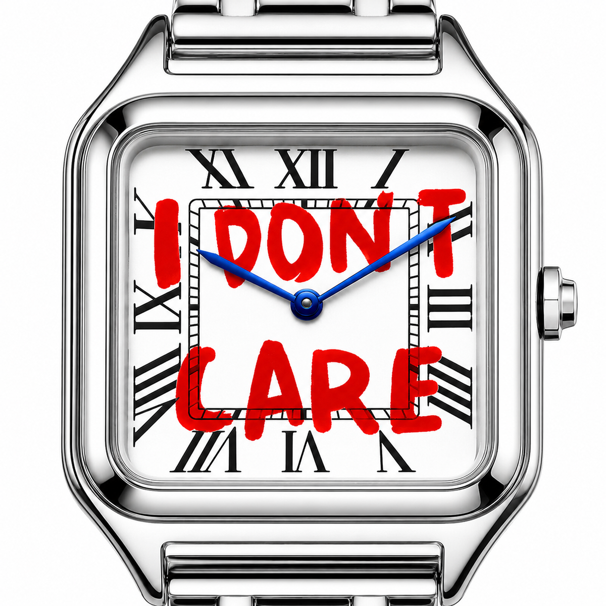 I DON'T CARE WATCH