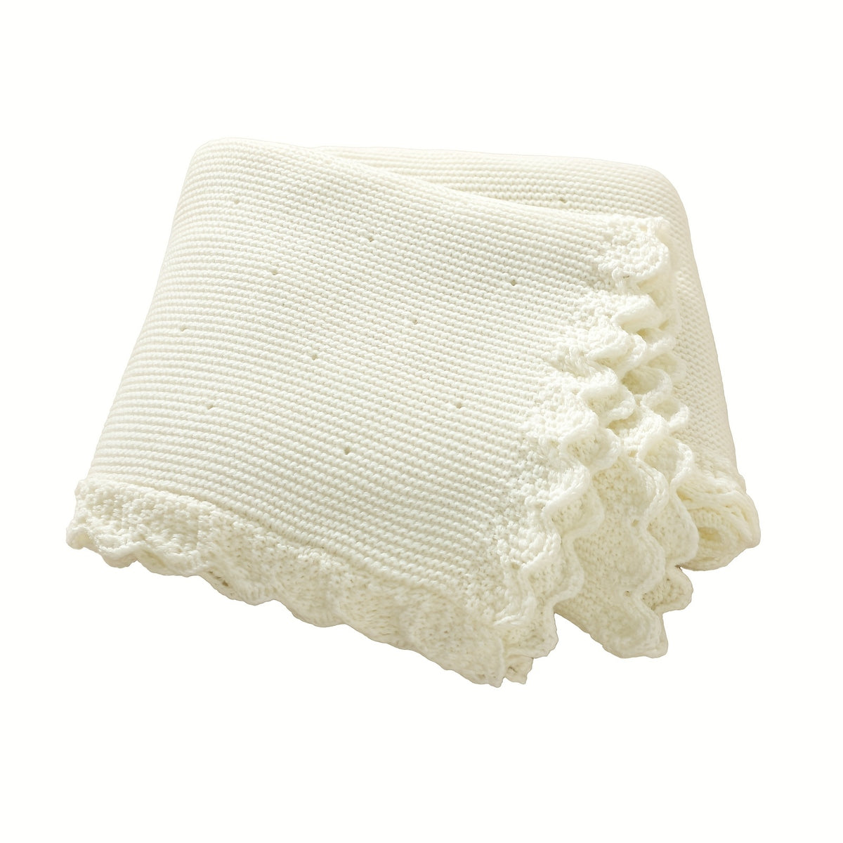 Knitted Lace Blanket